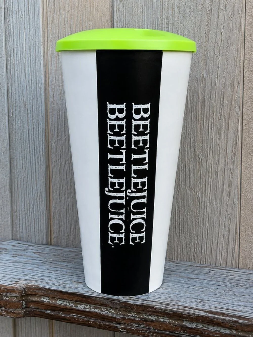 Beetlejuice AMC 2024 Movie Tumbler 20oz | Cup & Lid Only No Straw